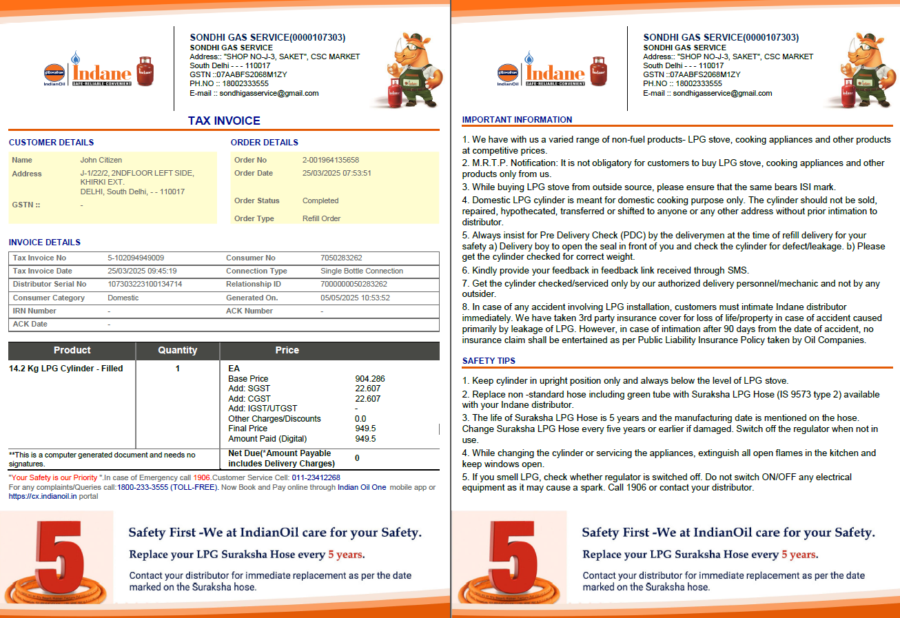  Minol USA business utility bill 
